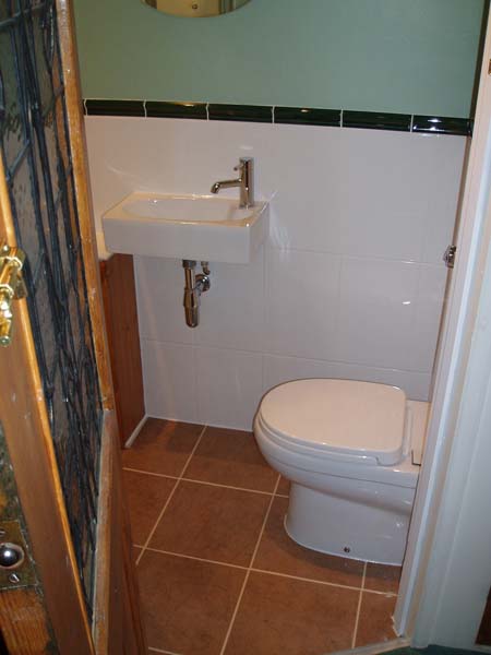 Bathroom fitted understairs â€